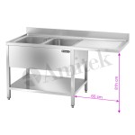 Λάντζα Πλυντηρίου LTA207R2 VT 2000x700x950mm